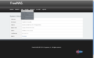 FreeNAS webgui Add disk option