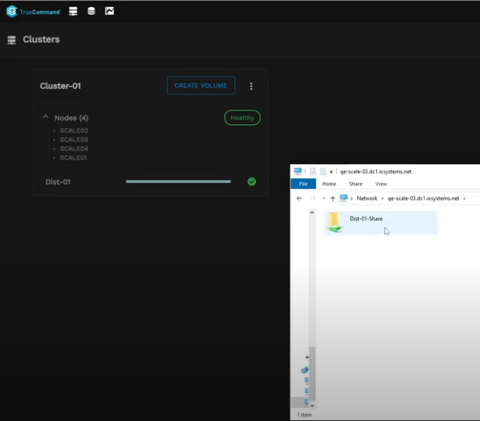 TrueNAS SCALE SMB cluster